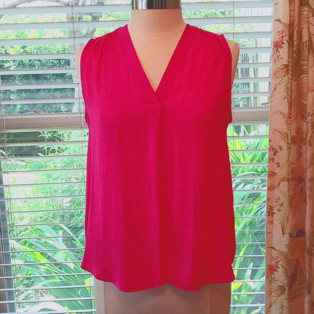 Vince Camuto Fushia Blouse
